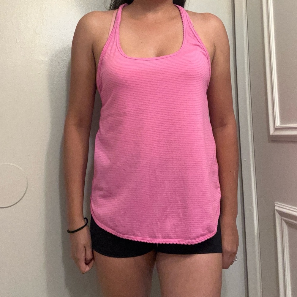 Lululemon Pink Racerback Tank Top - Picture 7 of 7